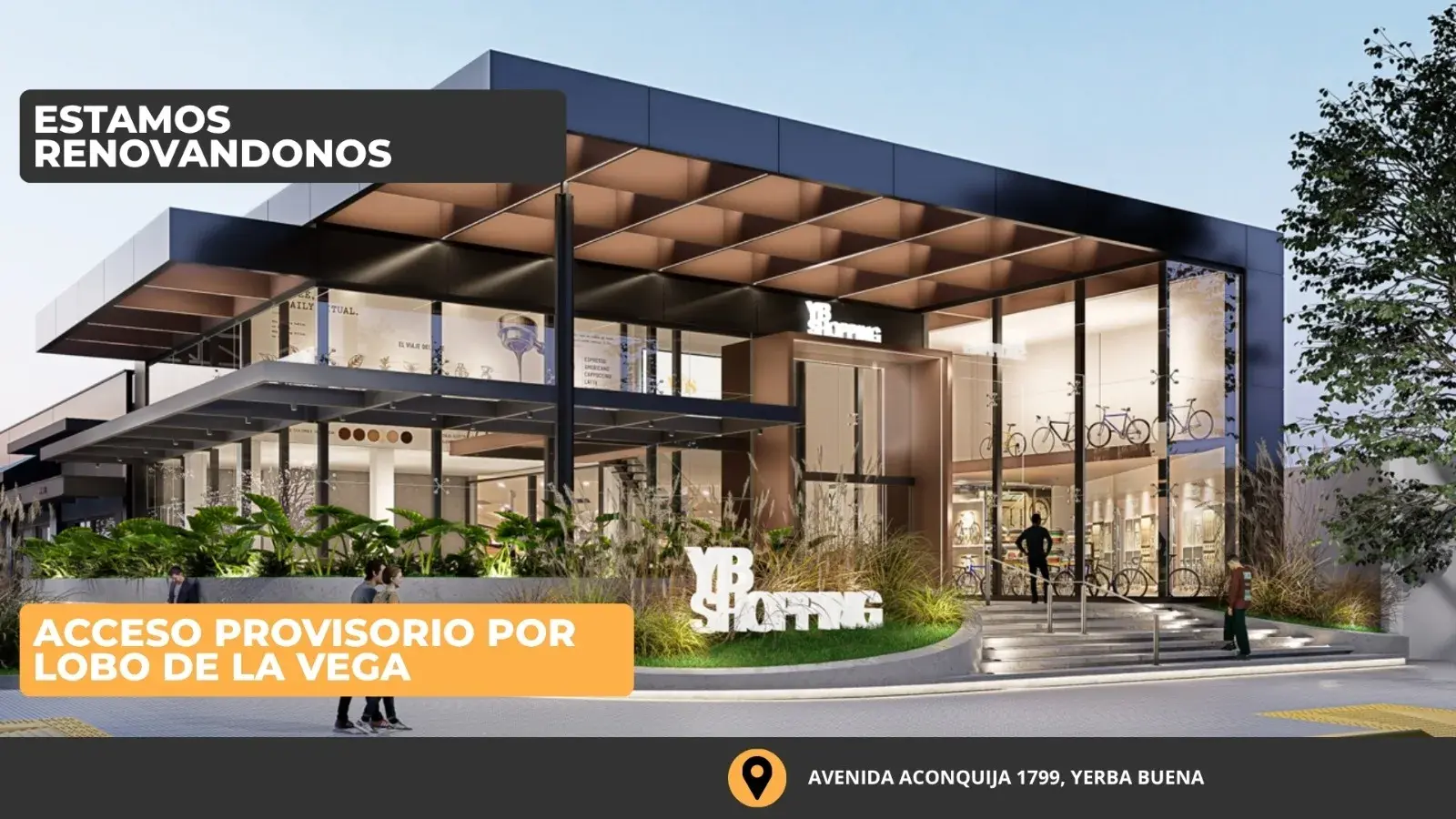 Estamos renovándonos: acceso provisorio por Lobo de la Vega